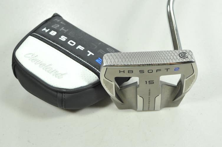 Cleveland HB Soft 2 Model 15 33" Putter Right Steel with Head Cover # 205453