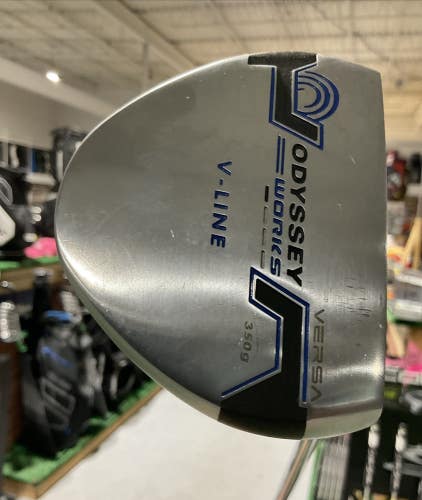 Odyssey V-LINE 35" Right-Handed Mallet Putter GOLF PRIDE 10" Grip