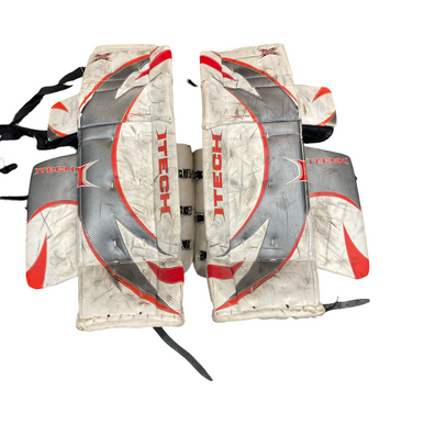 Itech Used White Senior 37" Goalie Leg Pads