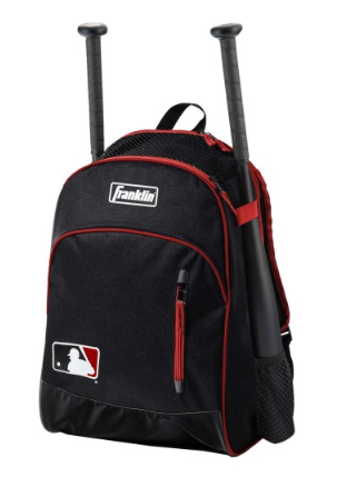 Mlb Bpack Bk Rd