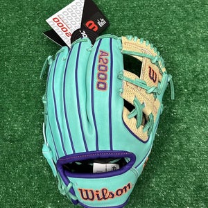 Wilson A2000 11.5" 1786 Spin Control Infield Baseball Glove Seafoam Mint Blonde