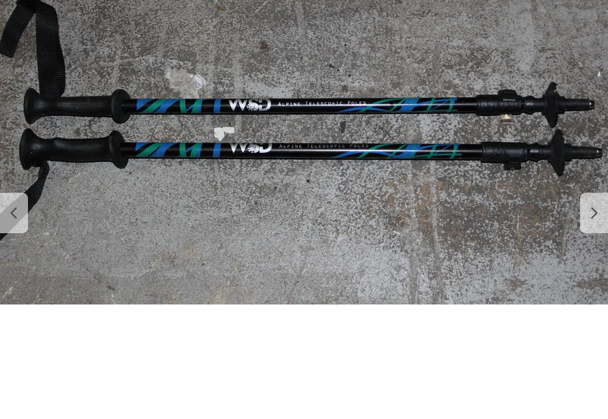 Kids Ski poles Telescopic adjustable Collapsible + 2 total  3pairs used