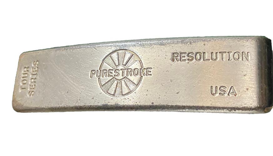 Pure Stroke Golf Resolution Tour Series USA Putter 34.5" Steel RH With New Grip