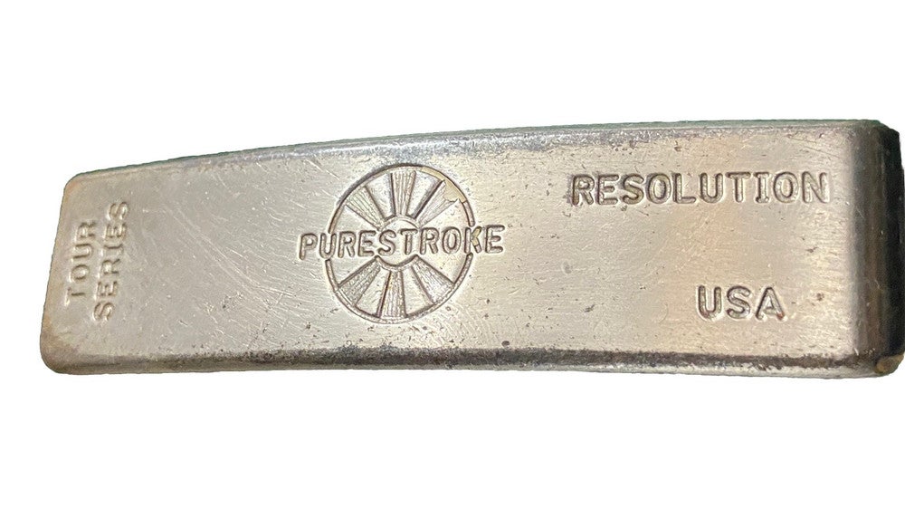 Pure Stroke Golf Resolution Tour Series USA Putter 34.5" Steel RH With New Grip