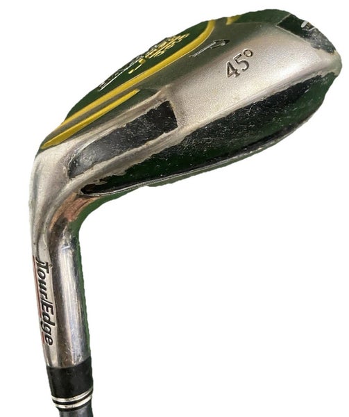 Tour Edge Bazooka JMAX Gold P Hybrid 45* 74g Regular Graphite 35.5" LH New Grip