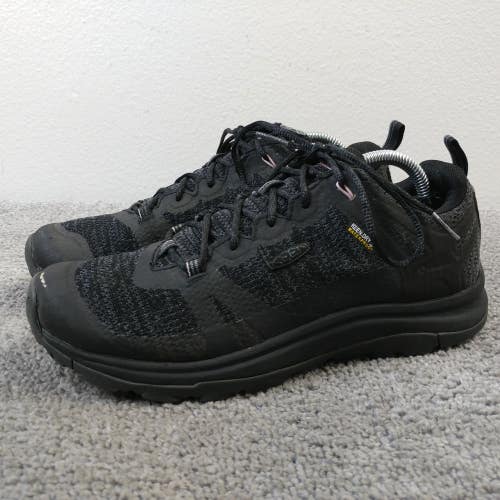 Keen Terradora II Womens Size 7.5 Hiking Waterproof Shoes Black Athletic Sneaker