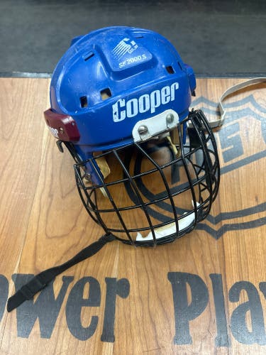 Cooper SK2000 Small Royal Helmet with cage