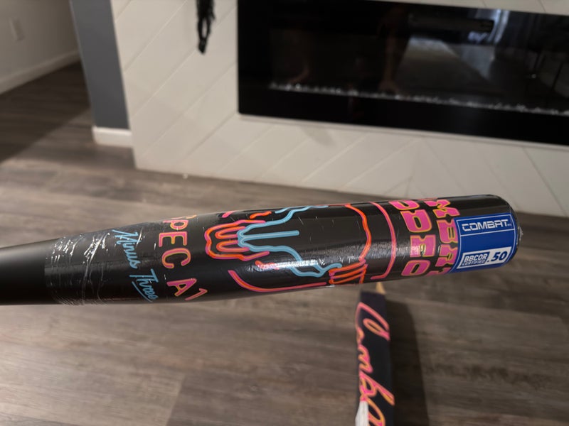 2025 Combat MFG Spec A1 Alloy BBCOR Certified Bat (-3) 30 oz 33" (New) Midnight Rodeo “Arena Cowboy”