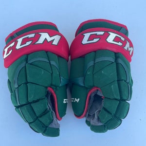 CCM HG12 Pro Stock 13” Hockey Gloves WILD Green 5248