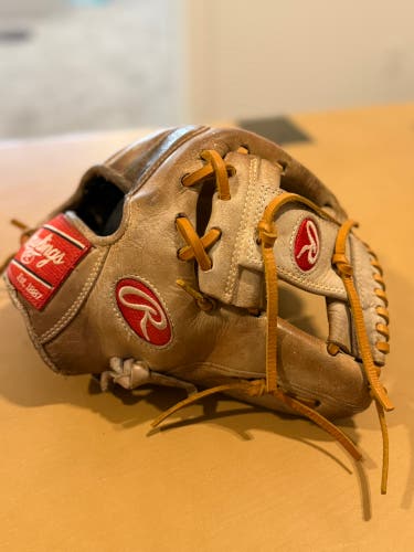 Rawlings Heart of the Hide RH Infield Baseball Glove 11.5" (Used)