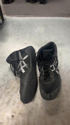 Used Adidas Wrestling Shoes Black Senior 14 11793-S000258084