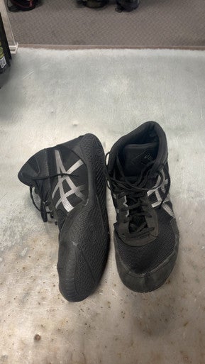 Used Adidas Wrestling Shoes Black Senior 14 11793-S000258084