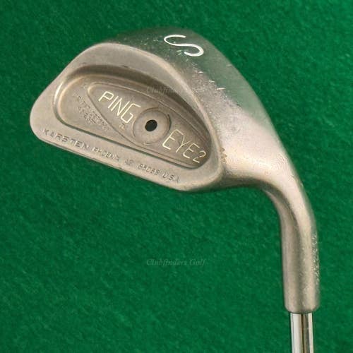 Ping Eye 2 Black Dot SW Sand Wedge Karsten ZZ-Lite Steel Stiff