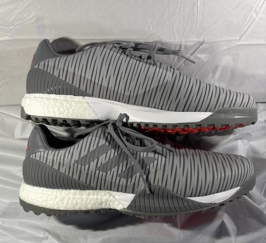 Adidas CodeChaos Spikeless Golf Shoes Gray Men's Size 12.5 NWOB
