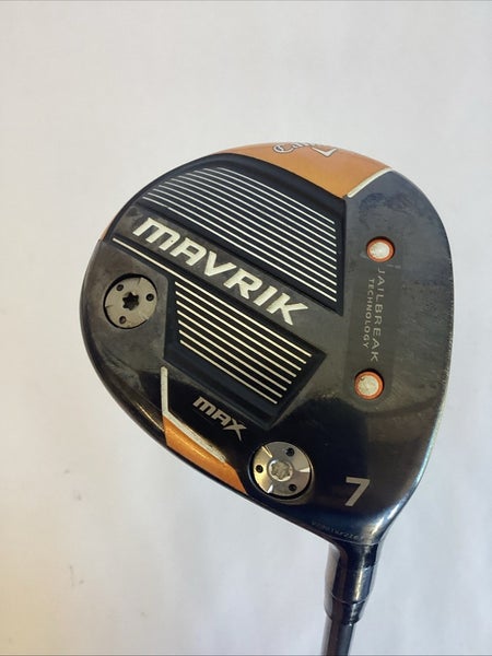 Callaway Mavrik Max Fairway 7 Wood Even Flow Riptide 5.5 Regular Graphite Shaft