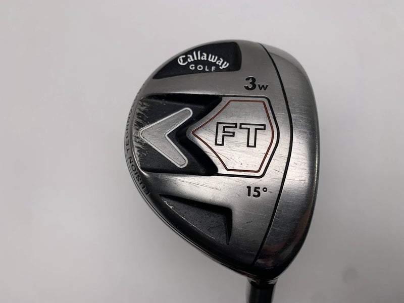 Callaway FT 2008 3 Fairway Wood 15* Fujikura E Fit-On 160 Mens RH