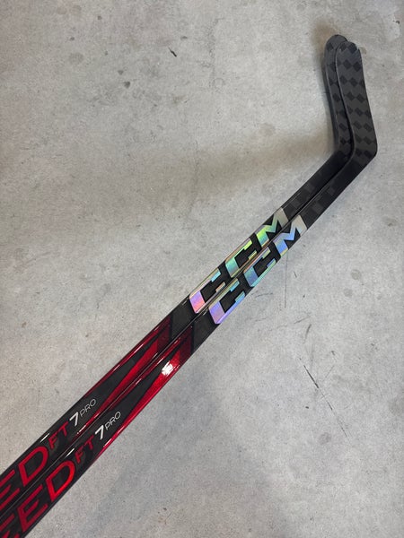 2 Pack Left Hand 75 Flex Custom P28 Senior CCM Jetspeed FT7 Hockey Stick Pro Stock (New) NHL