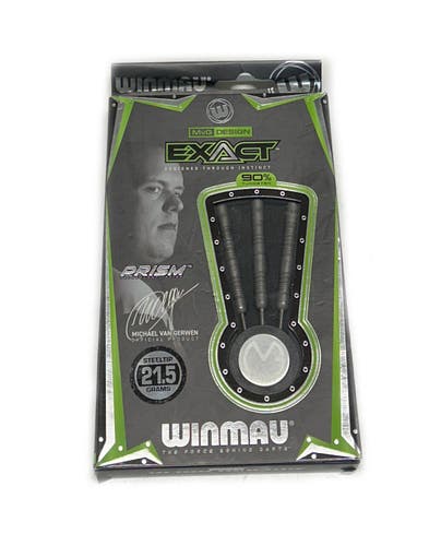 *MINT Condition* Winmau MVG Exact 21.5g Steel Tip Darts w/Flights,Shafts