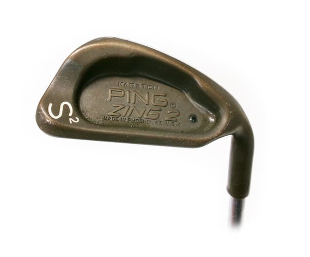 Ping Zing 2 Beryllium Copper Sand Wedge S2 Black Dot Steel JZ Stiff Flex