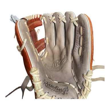 Used Rawlings MARK OF A PRO SPYPT1-2GBR BB/SB Glove RH Throw Grey 11" 11375-S000368794