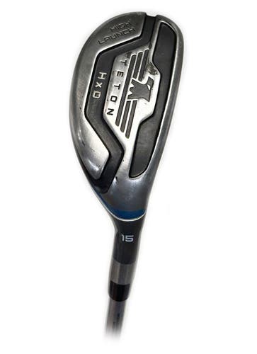 Teton HxD High Launch 15* Hybrid/Rescue Driver Graphite Regular Flex