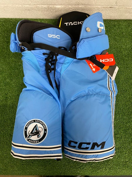 Blue Senior Small CCM Tacks 95C Hockey Pants (New)