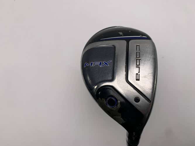 Cobra MAX 4 Hybrid 22* Matrix White Tie X4 56g Senior Graphite Mens RH