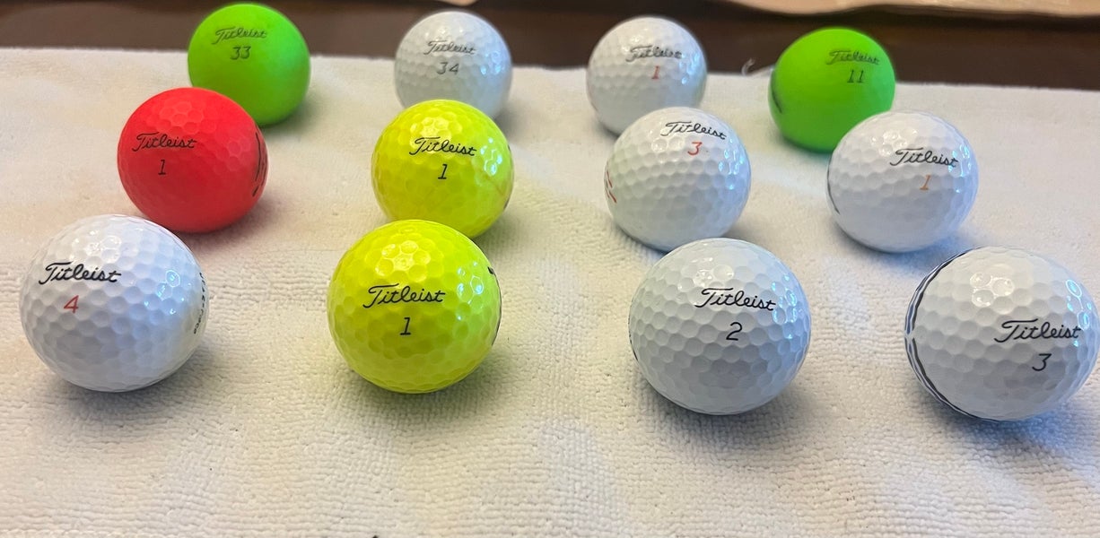 Titleist Balls 12 Pack (1 Dozen) (Used)