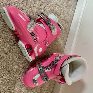 Adjustable 19.0-22.0 Kid's Roces All Mountain Idea Up Ski Boots (Used)