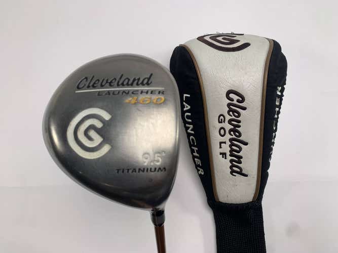 Cleveland Launcher 460 Driver 9.5* Fujikura Launcher Gold 65g Stiff Mens RH HC