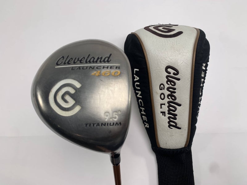 Cleveland Launcher 460 Driver 9.5* Fujikura Launcher Gold 65g Stiff Mens RH HC