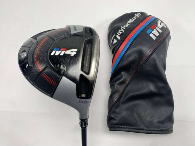 TaylorMade M4 Driver 9.5* Project X HZRDUS Smoke iM10 6.0 Stiff Mens RH HC