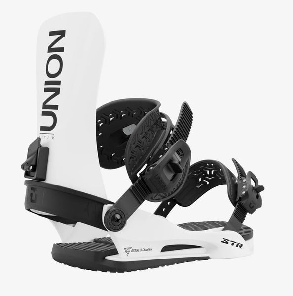 UNION 24/25 STR WHITE SNOWBOARD BINDINGS MD, NEW