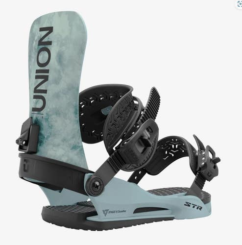 UNION 24/25 STR TIE-DYE SNOWBOARD BINDINGS MD, NEW