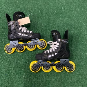 Junior CCM Super Tacks 9350R Inline Skates Regular Width Size 1 (Used)
