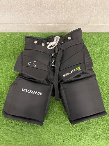 Black Junior Small Vaughn Ventus SLR3 Hockey Goalie Pants (New)