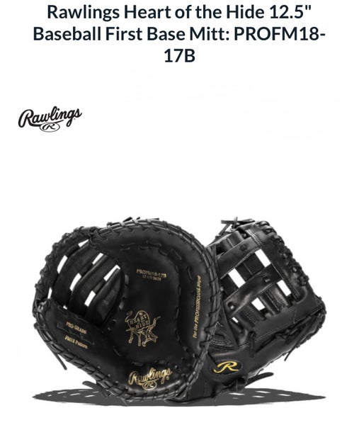 New Rawlings Heart Of The Hide Right Hand Throw 12.5” First Base Glove