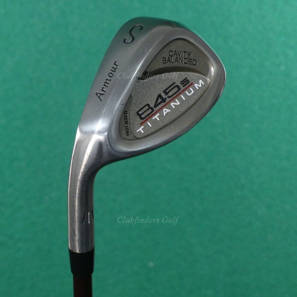 LH Tommy Armour 845s Titanium SW Sand Wedge Golf Gear Graphite Stiff