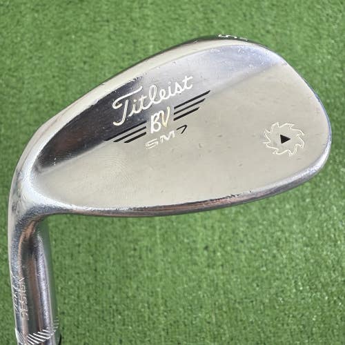 Titleist Vokey SM7 Tour Chrome Sand Wedge SW 56 08 Bounce M Grind Left Handed