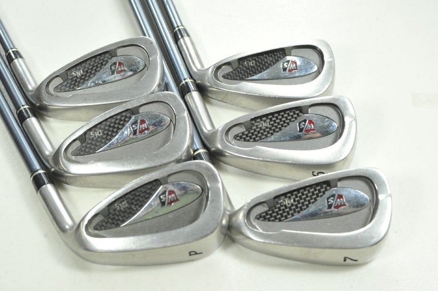 Wilson Staff Di5 5-PW Iron Set Regular Flex Right Nano Tech Graphite # 205445