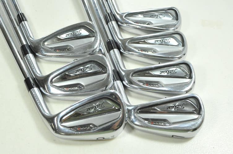 Titleist T100S 2019 4-PW Iron Set Stiff Flex RH Project X LZ 6.0 Steel # 205230