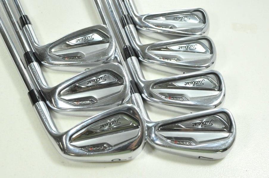 Titleist T100S 2019 4-PW Iron Set Stiff Flex RH Project X LZ 6.0 Steel # 205230