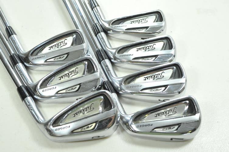 Titleist 714 AP2 4-PW Iron Set Stiff Flex Right DG S300 Steel # 205455