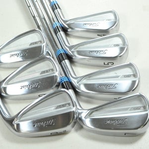 Titleist T150 2023 4-PW Iron Set Stiff Flex Right KBS V Ten 115g Steel # 205374