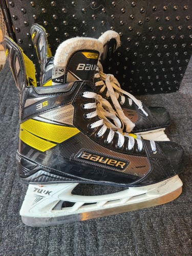 Bauer Supreme 3S Hockey Skates – Size 9.5 Fit 2 (Used, Professionally Stretched)