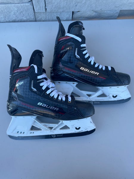 Bauer Supreme Mach with Marsblades Mens Pro Stock Size 11 Hockey Skates 7624