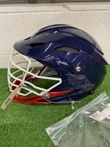 Blue Adult Schutt Rival Helmet (New)