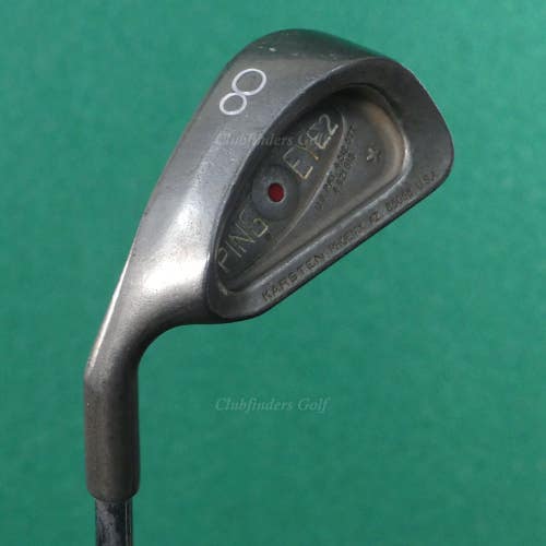LH Ping Eye 2 Plus Red Dot Single 8 Iron Stepped Steel Stiff