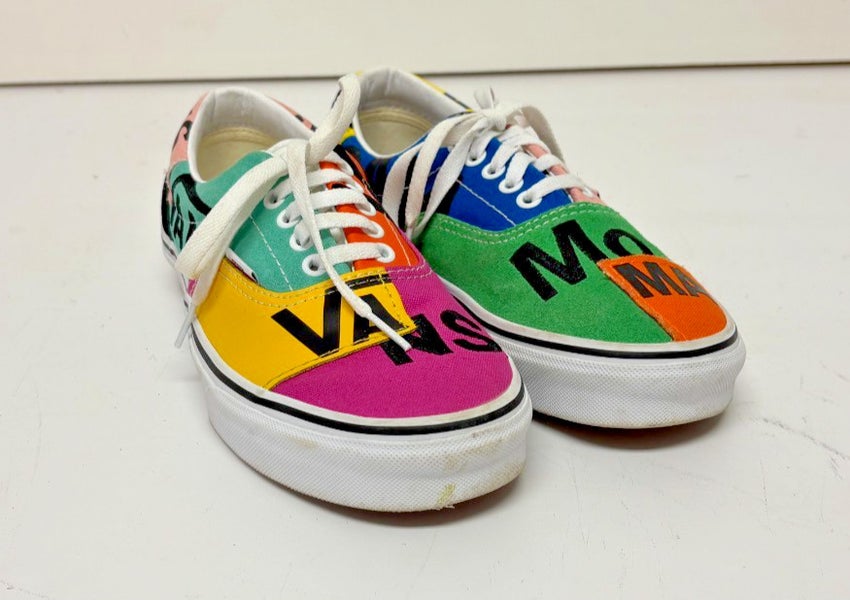 Vans x MOMA SK8 Low Abstract Art Sneakers Men's 8 Women's 9.5 EU 40.5 NEW