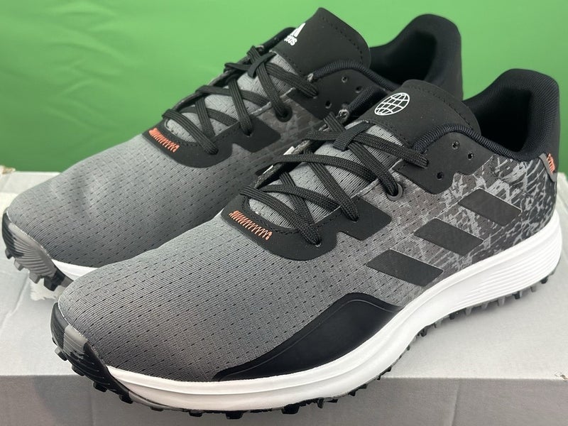 Adidas S2G SL Spikeless Mens Golf Shoes GV9793 Color: Gray/Black Size 9.5 NEW!